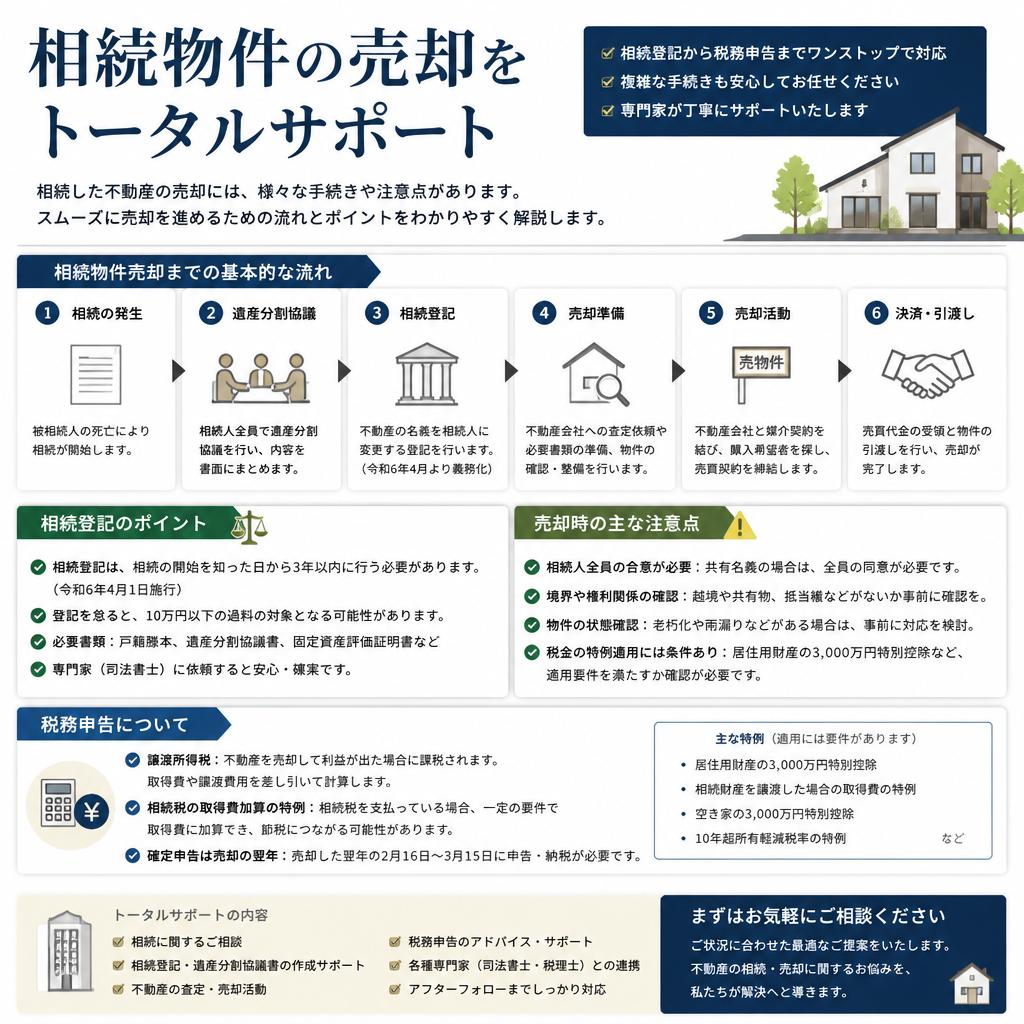 04. 相続物件の売却と手続き