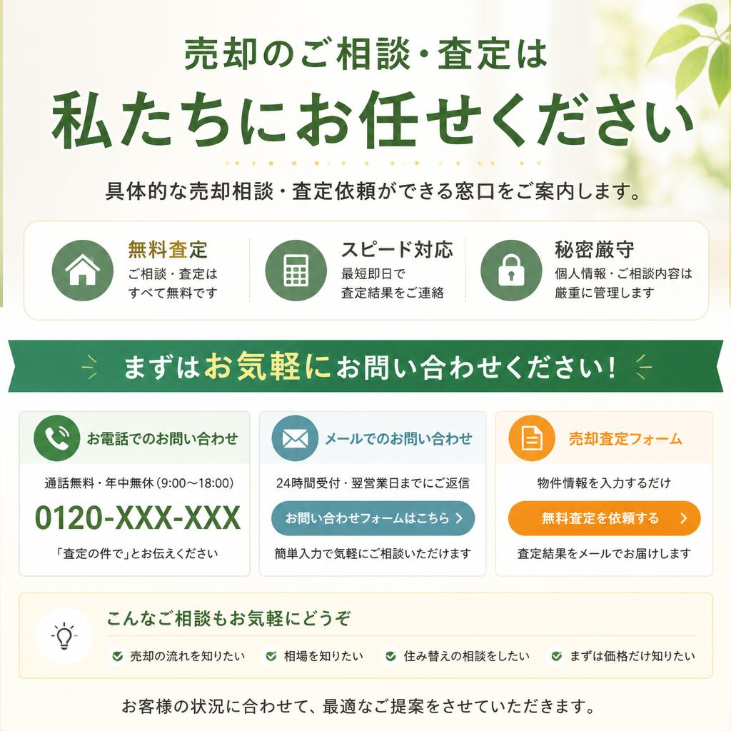 7. お問い合わせ・無料相談のご案内