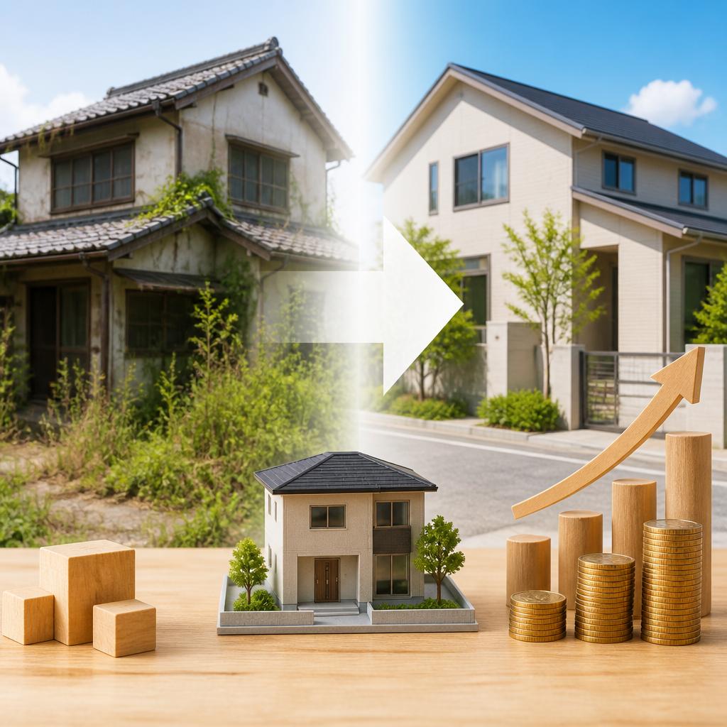 空き家は放置せず、売却して資産活用を！