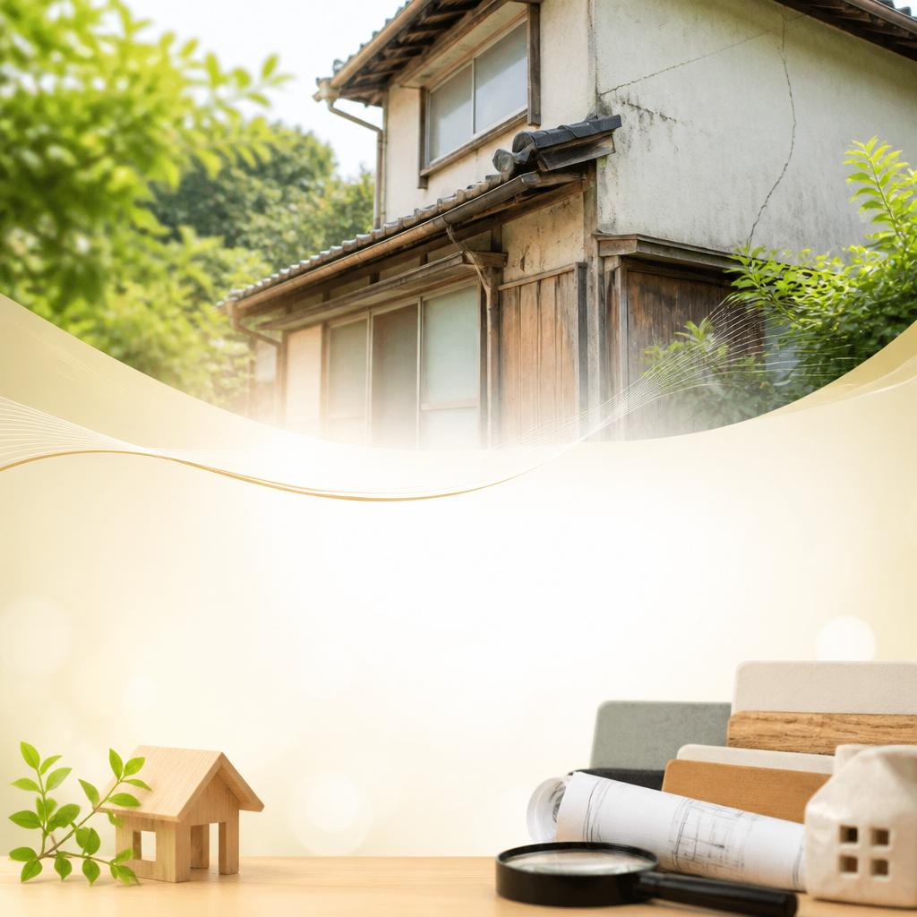 老朽化した家のお悩み、無料相談で解決します！