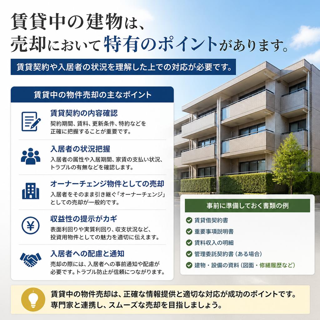賃貸中物件の特性