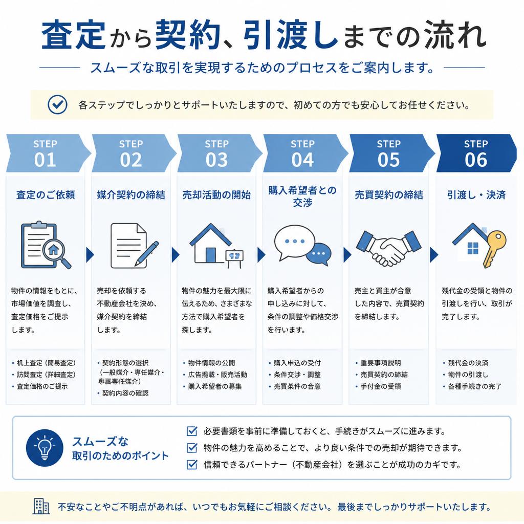 売却までの流れ
