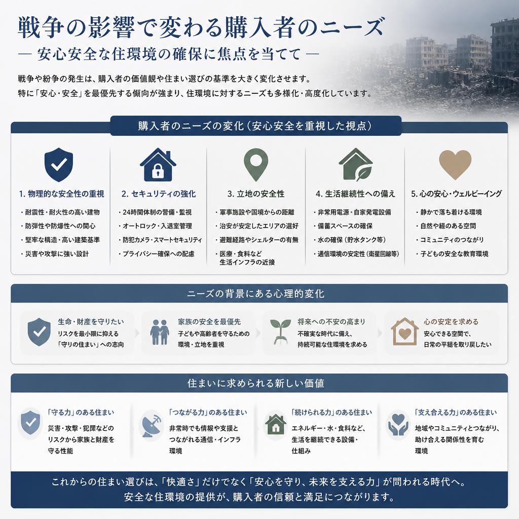 購入者ニーズの変化