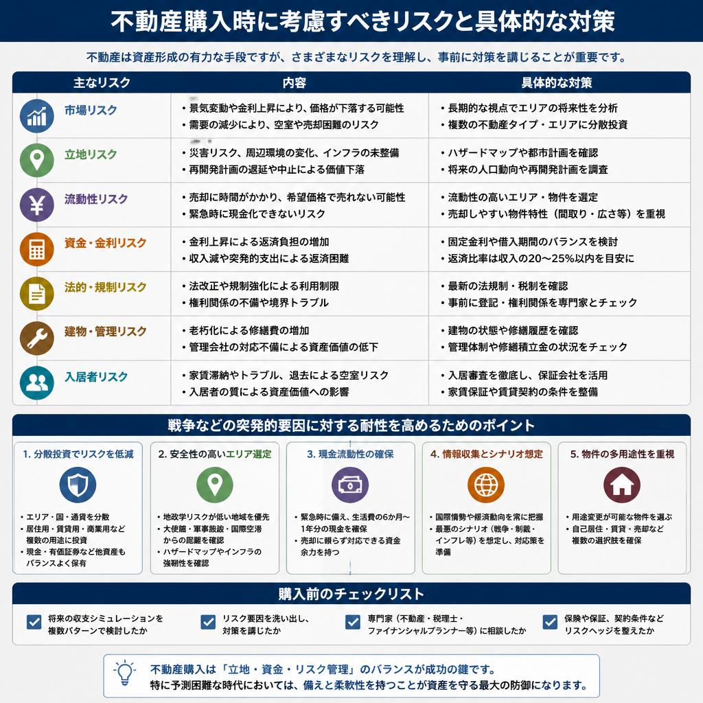 リスク管理と対策