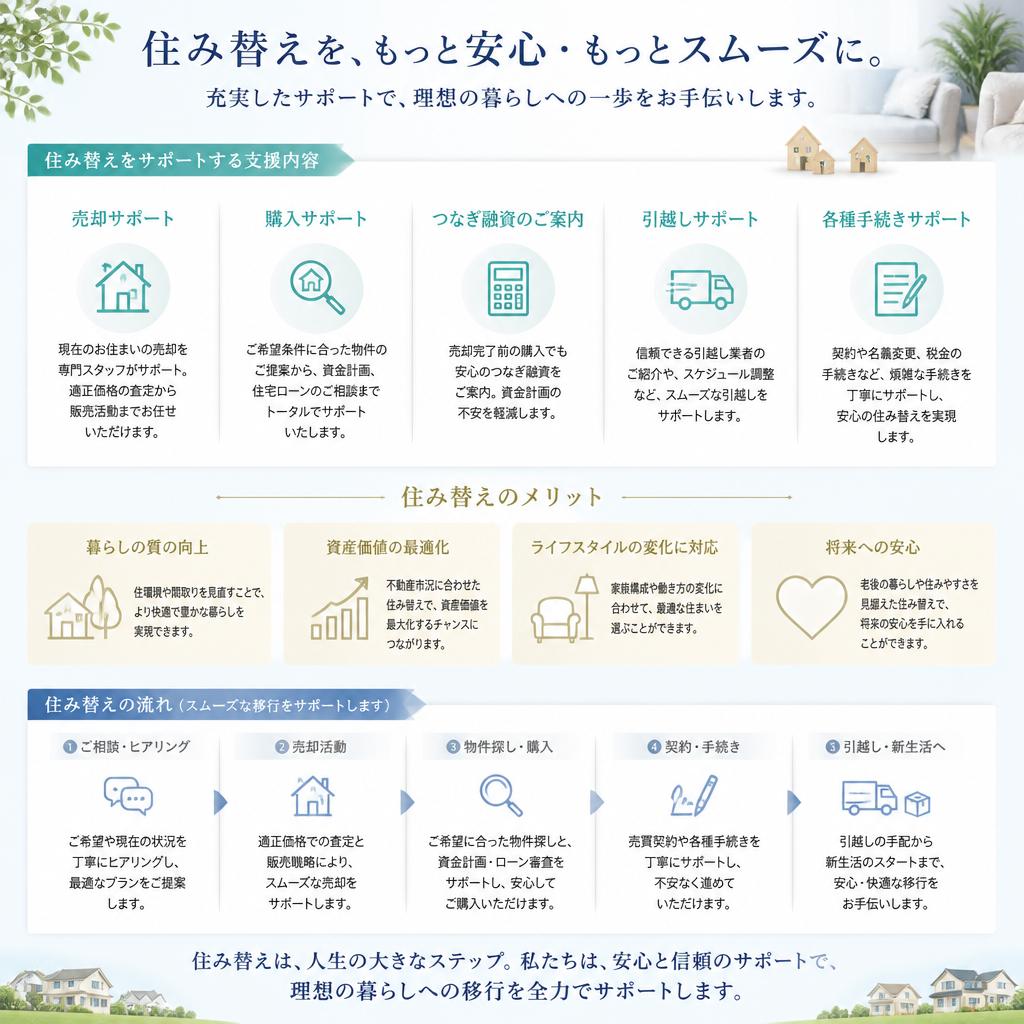 住み替え支援のメリット