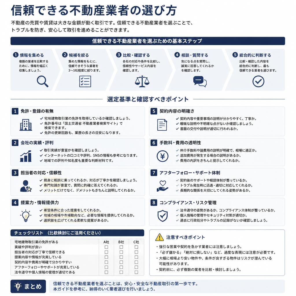 業者選びの重要性