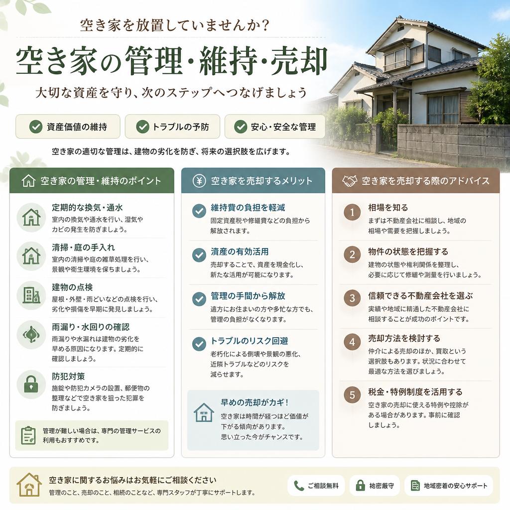 空き家対策のポイント