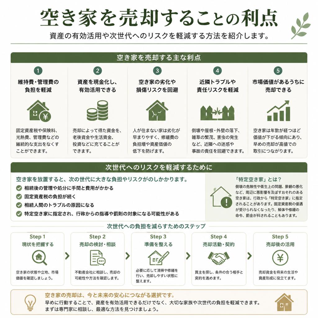空き家売却のメリット