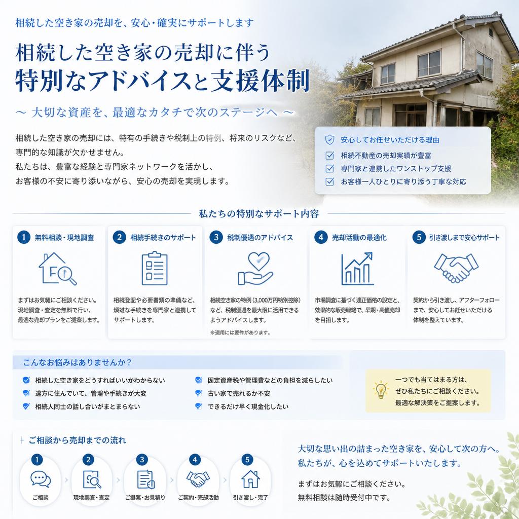 相続物件の特別支援