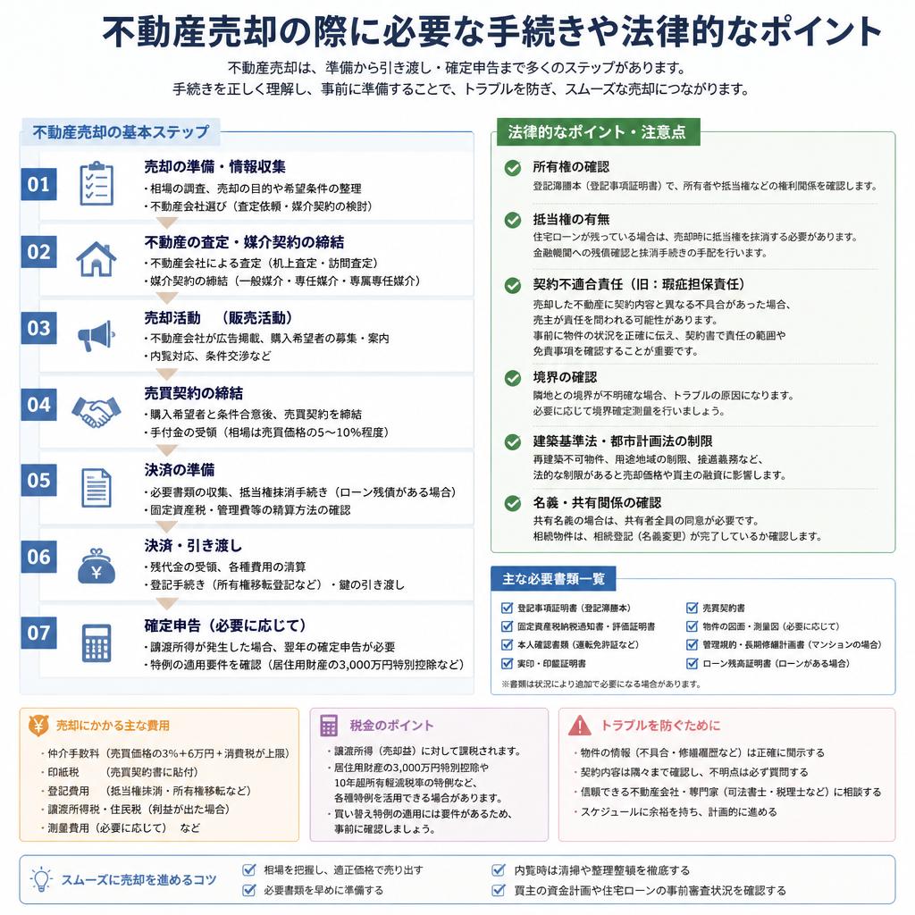 売却手続きの流れ