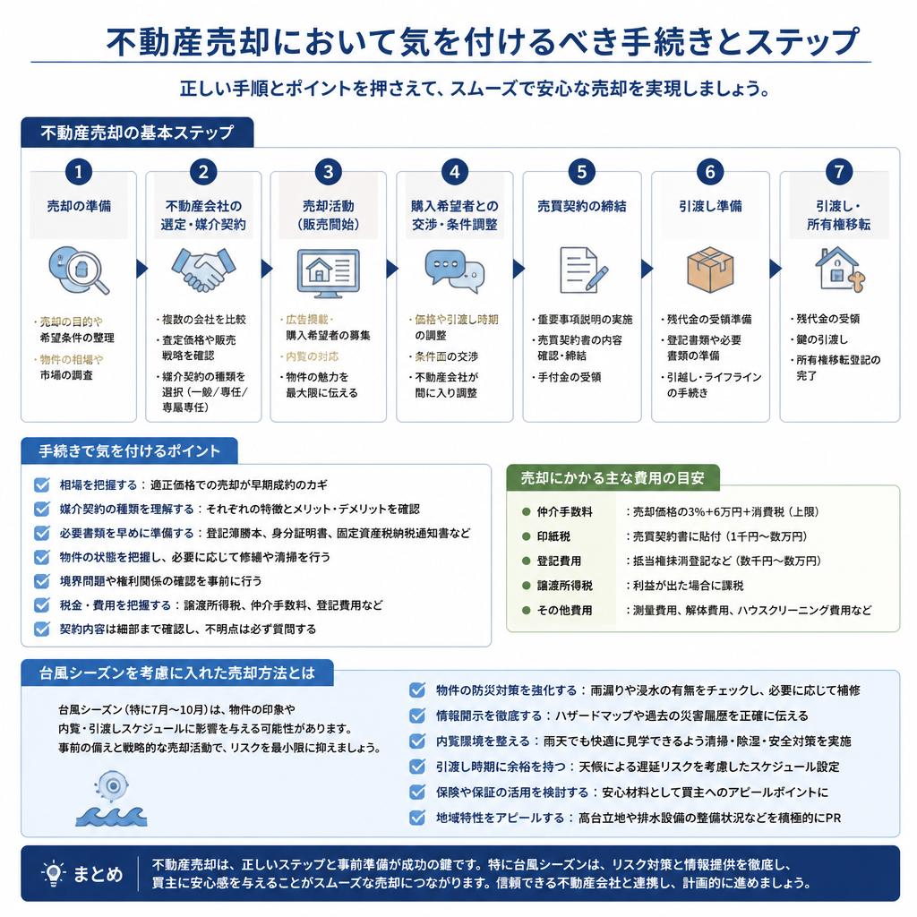 安心・安全な売却手続きを行うために