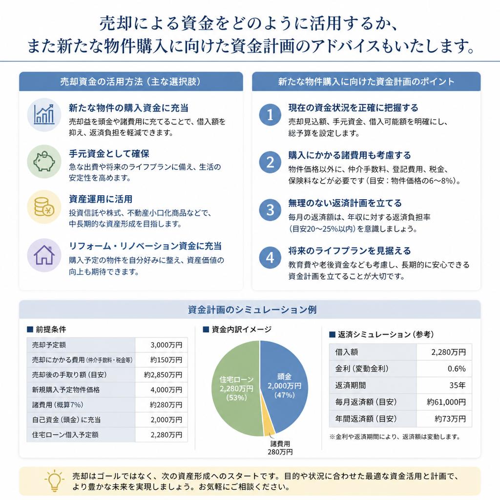 資金計画のアドバイス