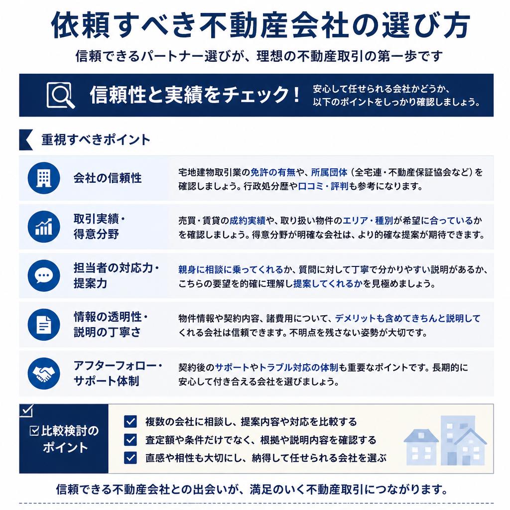 2. 売却に適した不動産会社とは？