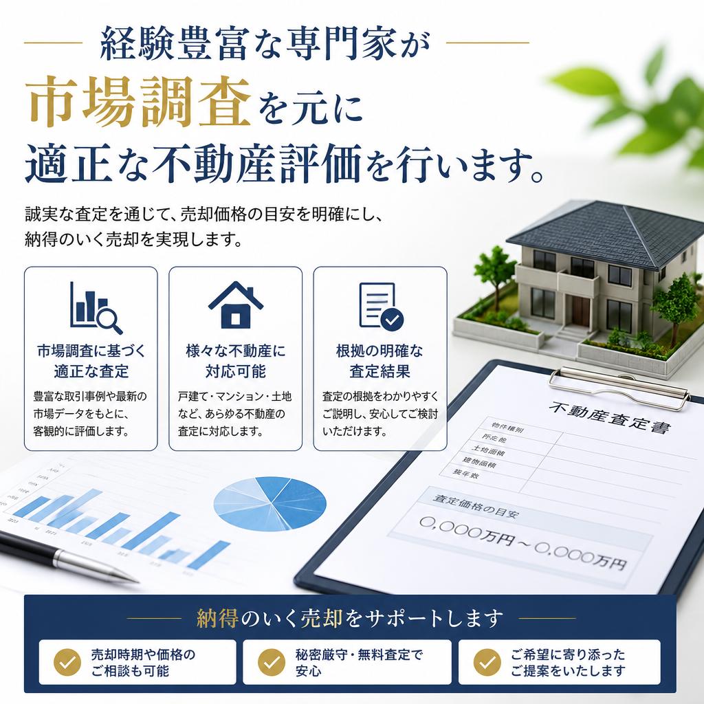 専門家による不動産評価