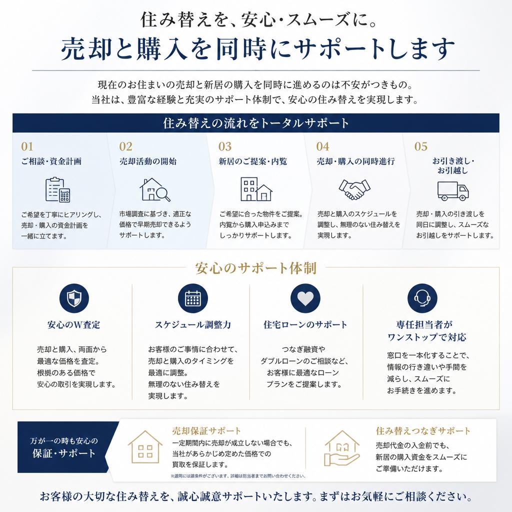 住み替えサポートの重要性
