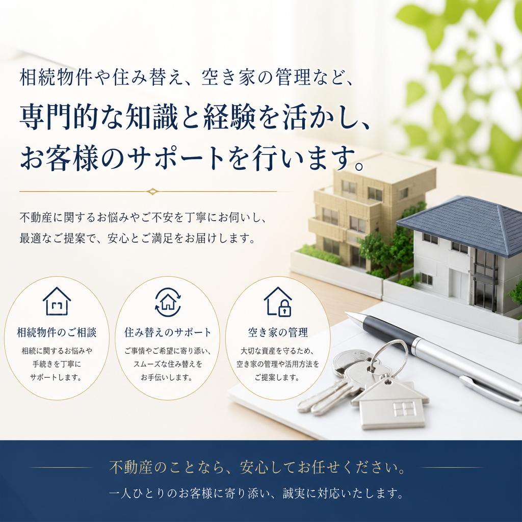 専門知識を活かした売却サポート